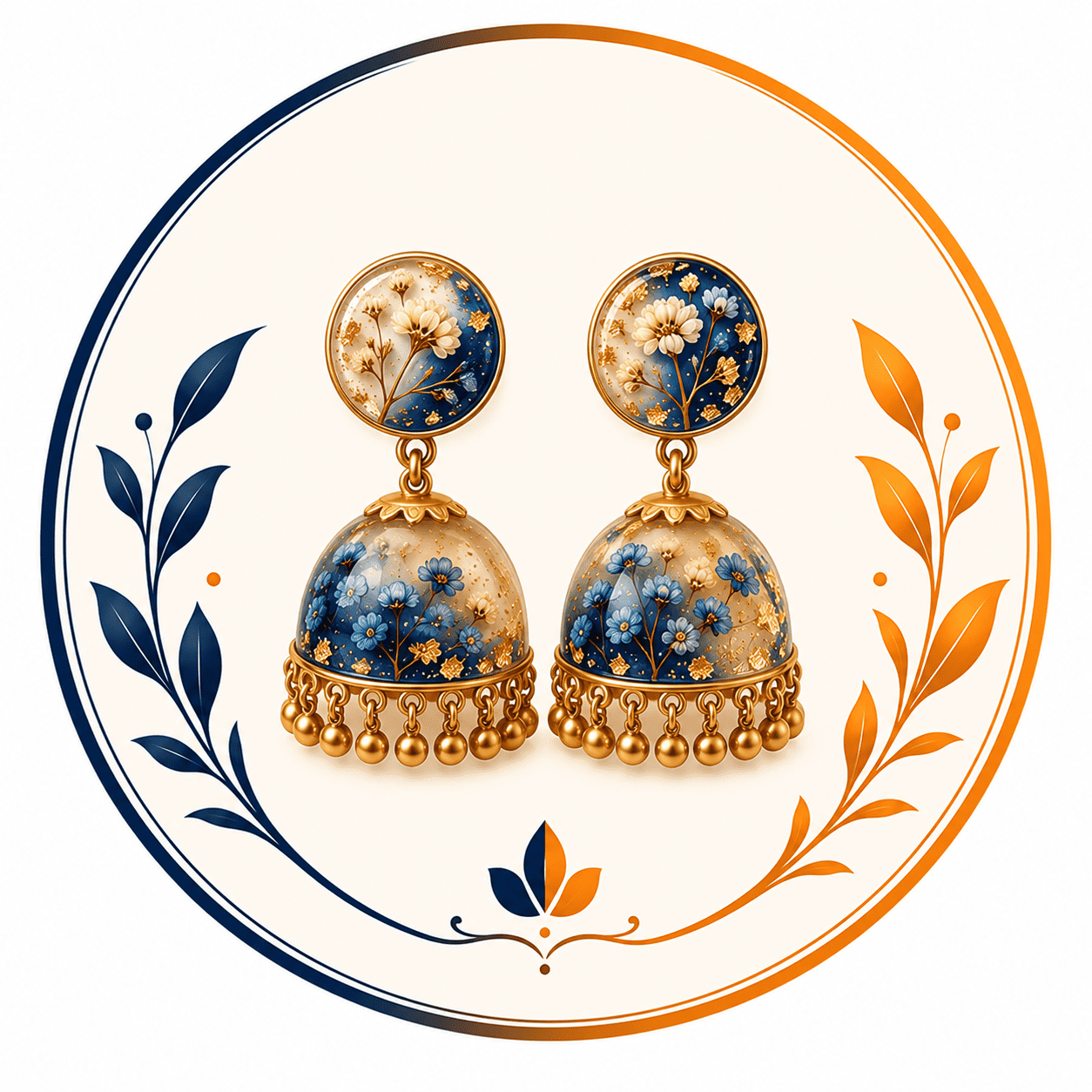 Resin Jhumka
