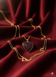 Love in Bloom Resin Pendant | Rose Preserved