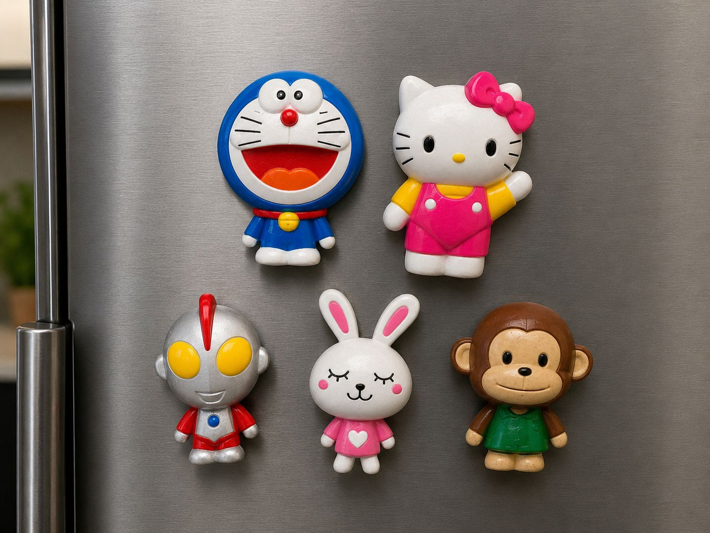 DIY Concrete Toy Painting Combo – 5 Figurines, 6 Paints & 1 Brush | Kids Art & Craft Kit