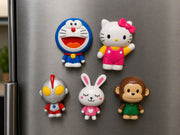 DIY Concrete Toy Painting Combo – 5 Figurines, 6 Paints & 1 Brush | Kids Art & Craft Kit