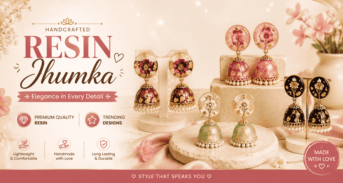 Resin Jhumka