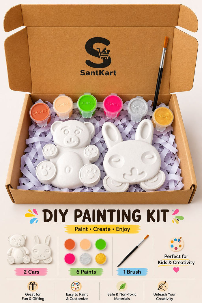 teddy bear diy painting kit